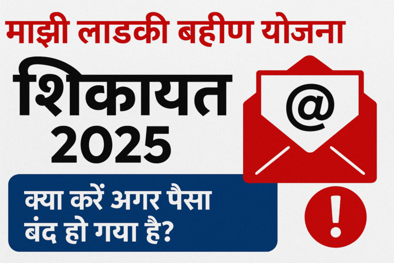 माझी लाडकी बहीण योजना शिकायत